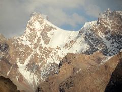 21 Mountain Close Up To The East From River Junction Camp 3824m Late Afternoon In The Shaksgam Valley On Trek To K2 North Face In China.jpg